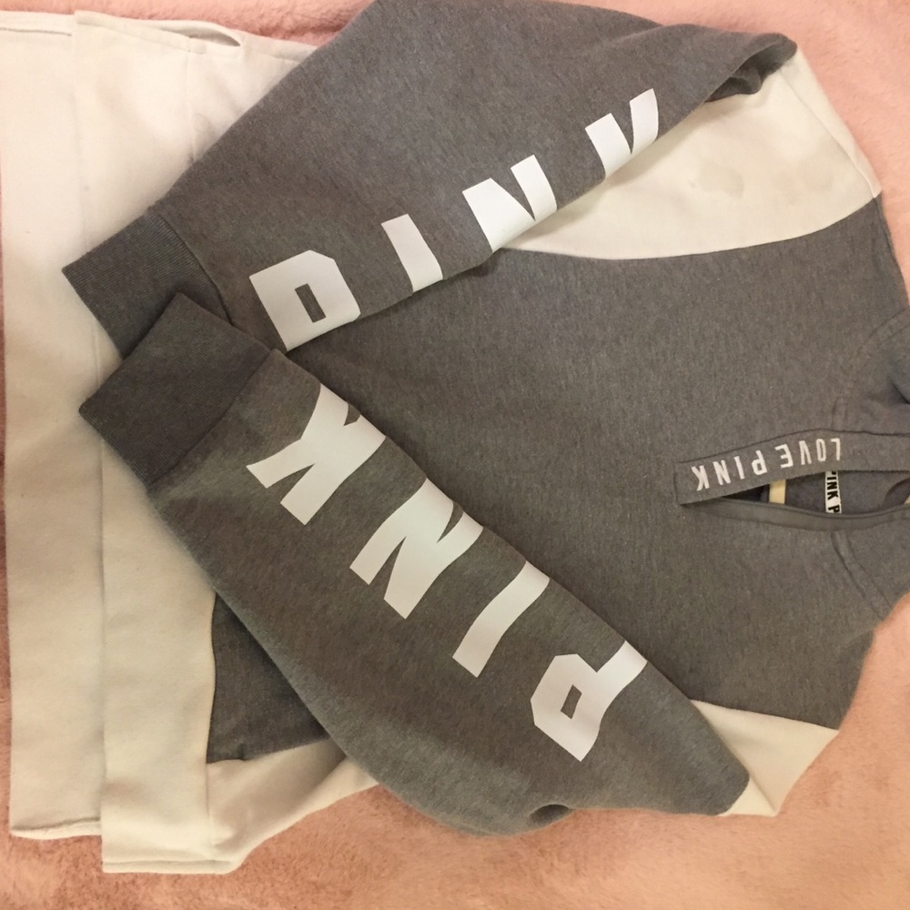PINK quarter zip